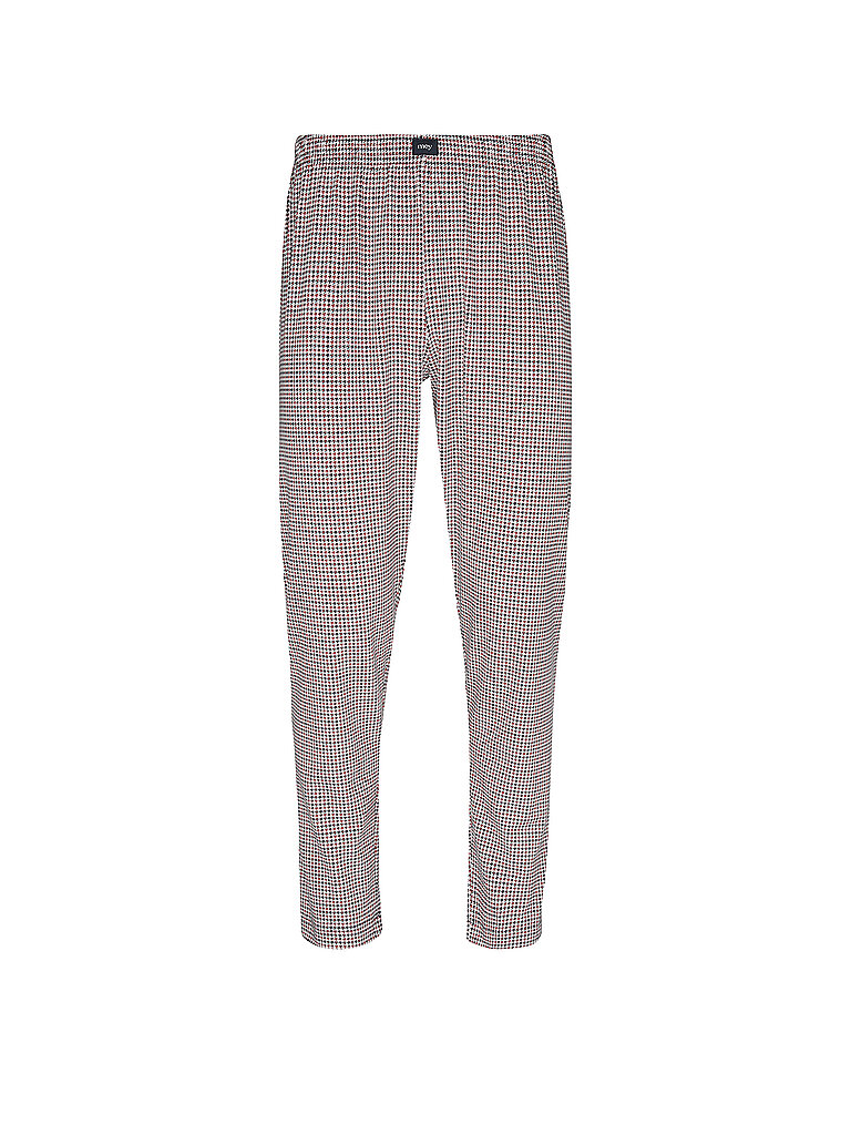 mey Pantalón de pijama rojo oscuro