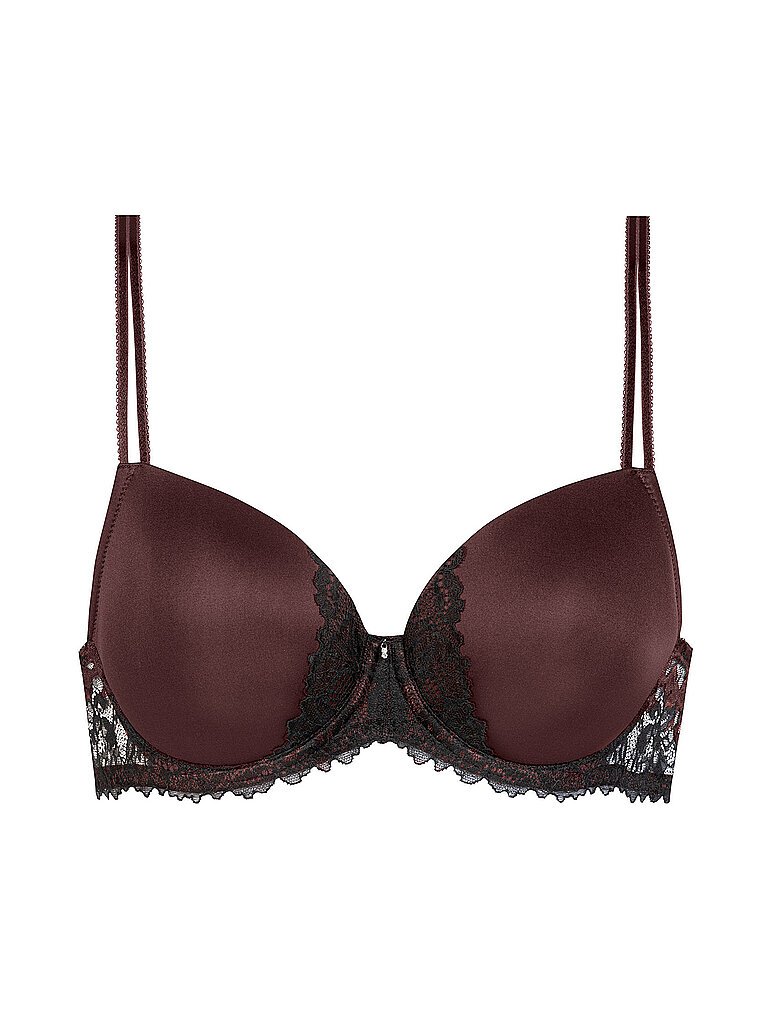 mey Sujetador con aros LUXURIOUS hot maroon marrón