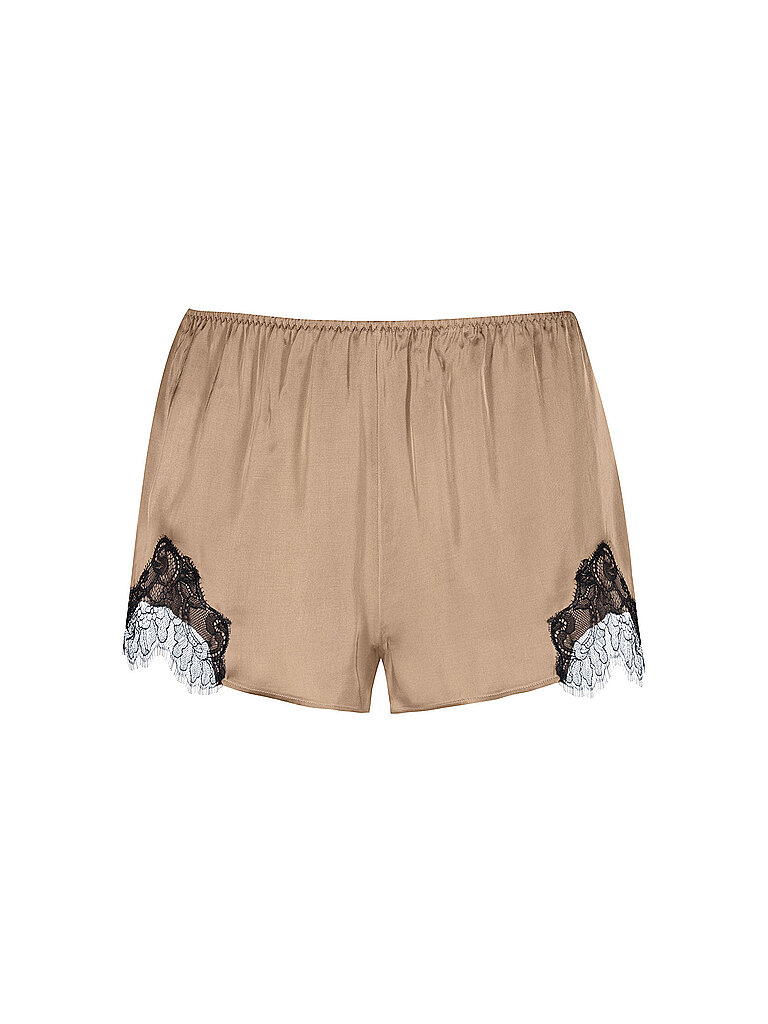 mey Pantalones cortos de pijama POETRY LUXURY golden hazel beige