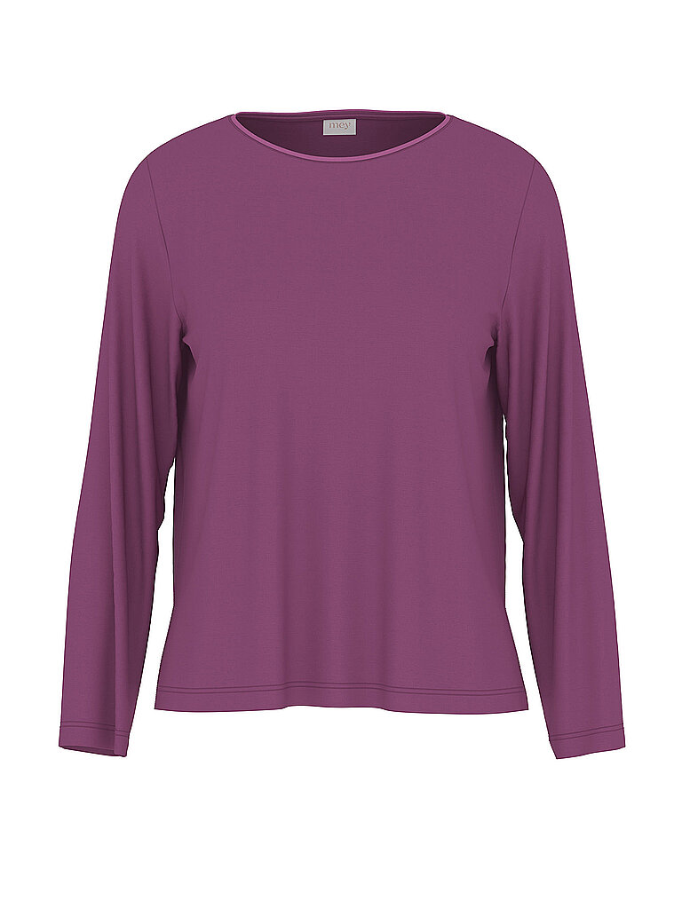 mey Camiseta de pijama de manga larga PURE CHIC crushed berry baya