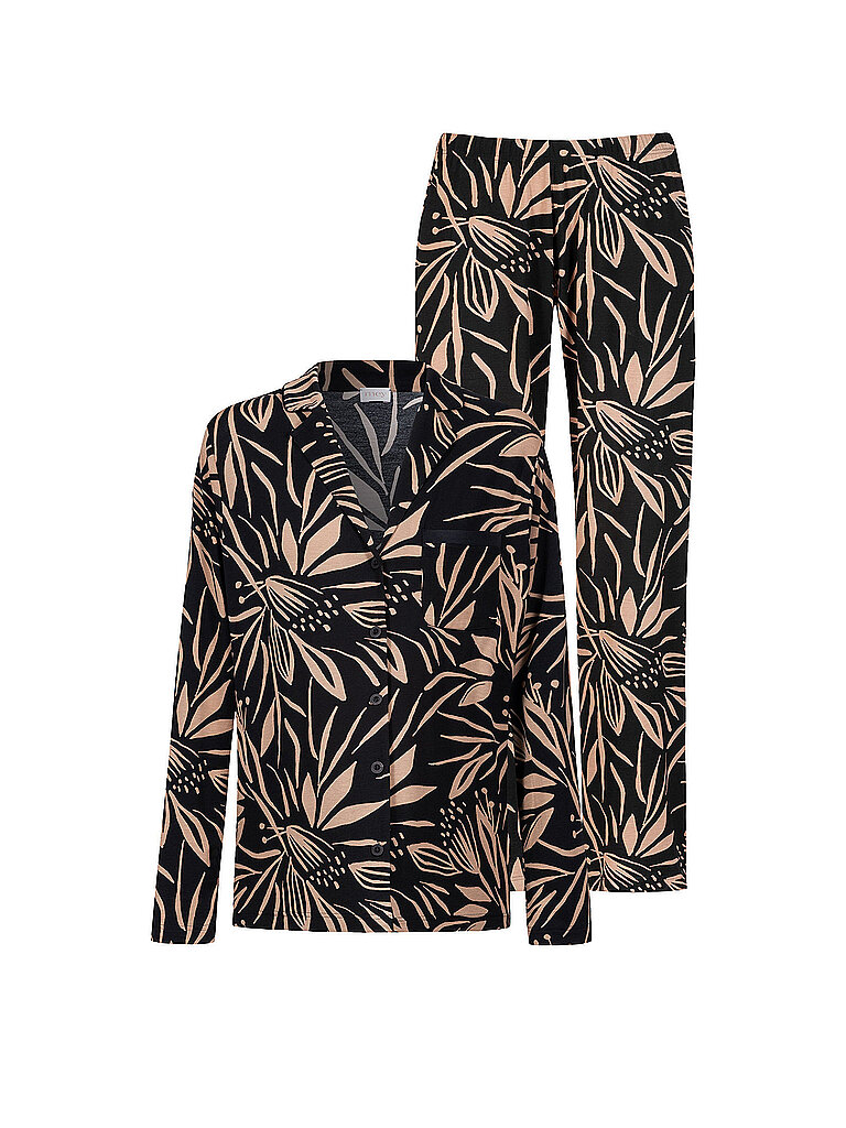 mey Pijama VIVID BLOOM negro negro