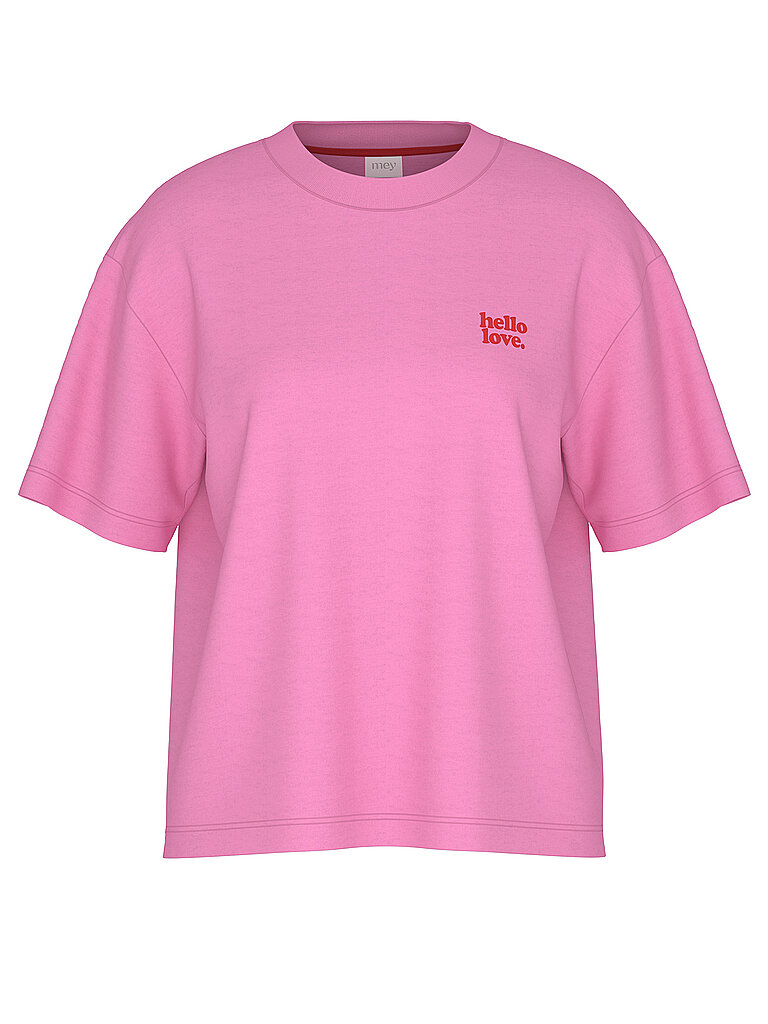 Mey Camiseta de pijama rosa M