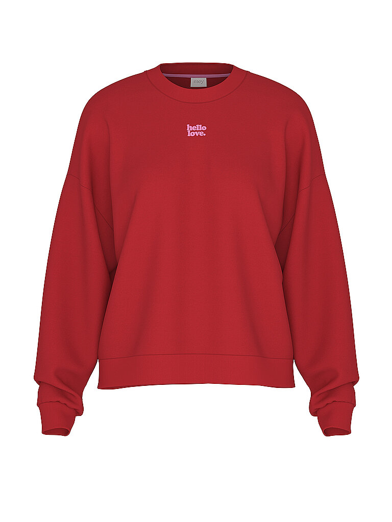 Mey Sudadera Loungewear rojo S