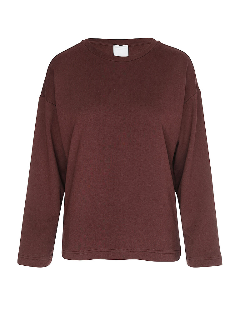 mey Sudadera Loungewear COMFY COMFORT granate intenso marrón