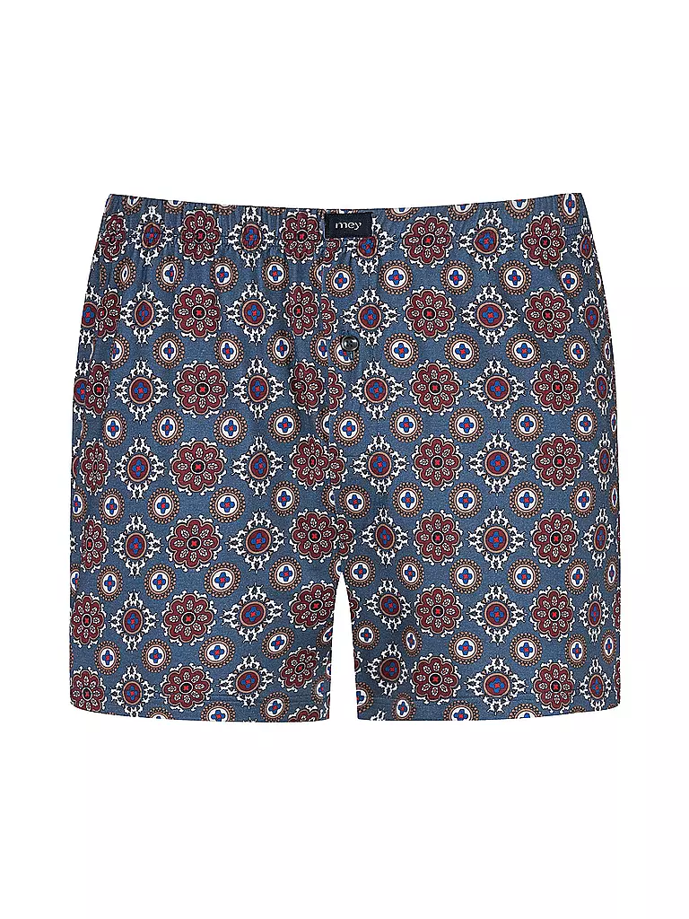 MEY | Boxershorts galactic blue | Rojo oscuro