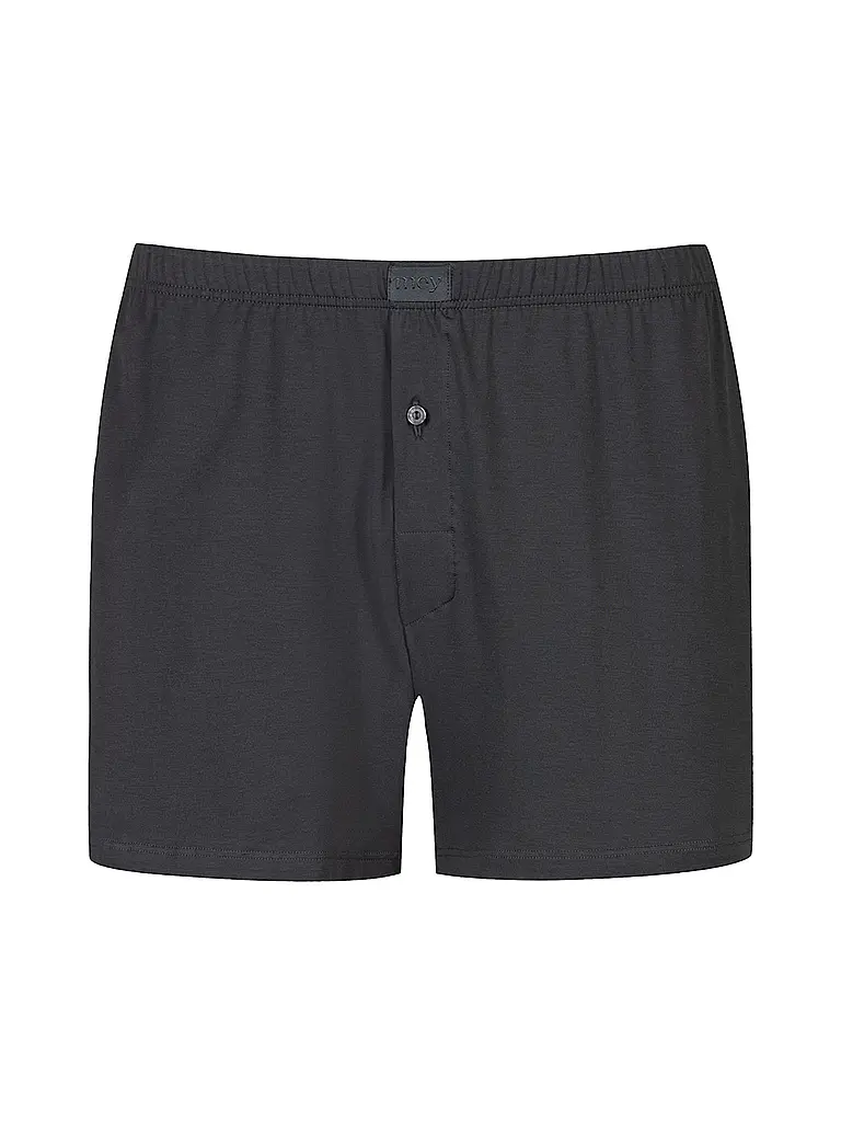 MEY | Boxershorts gris trueno | Negro