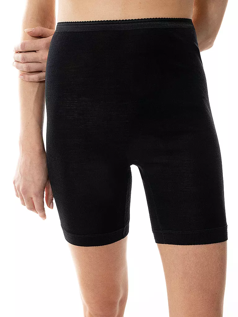 MEY | Bragas con pierna "Exquisite" (Lana/Seda) Negro | Negro
