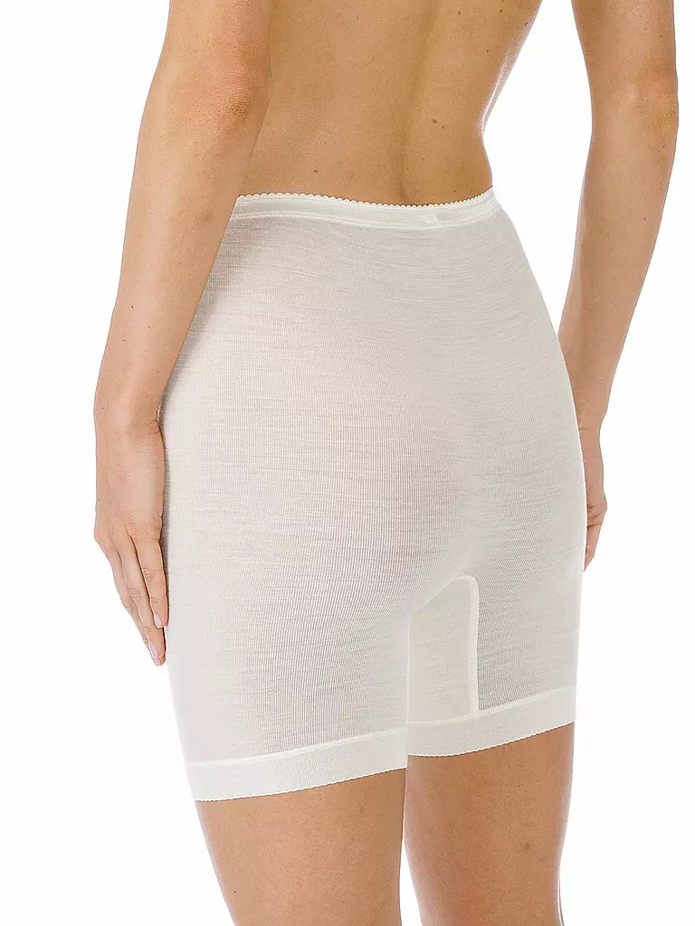 MEY | Braguitas con pierna "Exquisite" (Lana/Seda) | Crema