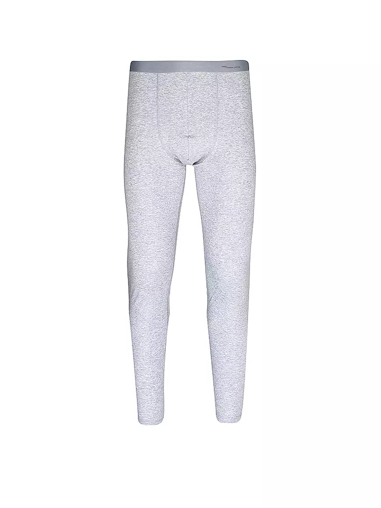 MEY | Calzoncillo largo gris claro jaspeado | Gris claro