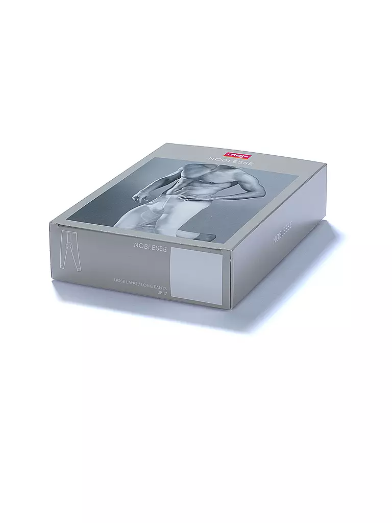 MEY | Calzoncillo largo NOBLESSE blanco | 