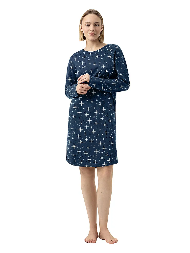 MEY | Camisón - Camiseta de dormir POLAR SKY | Azul oscuro
