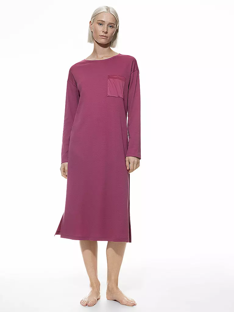 MEY | Camisón - Camisola de dormir | Rojo oscuro