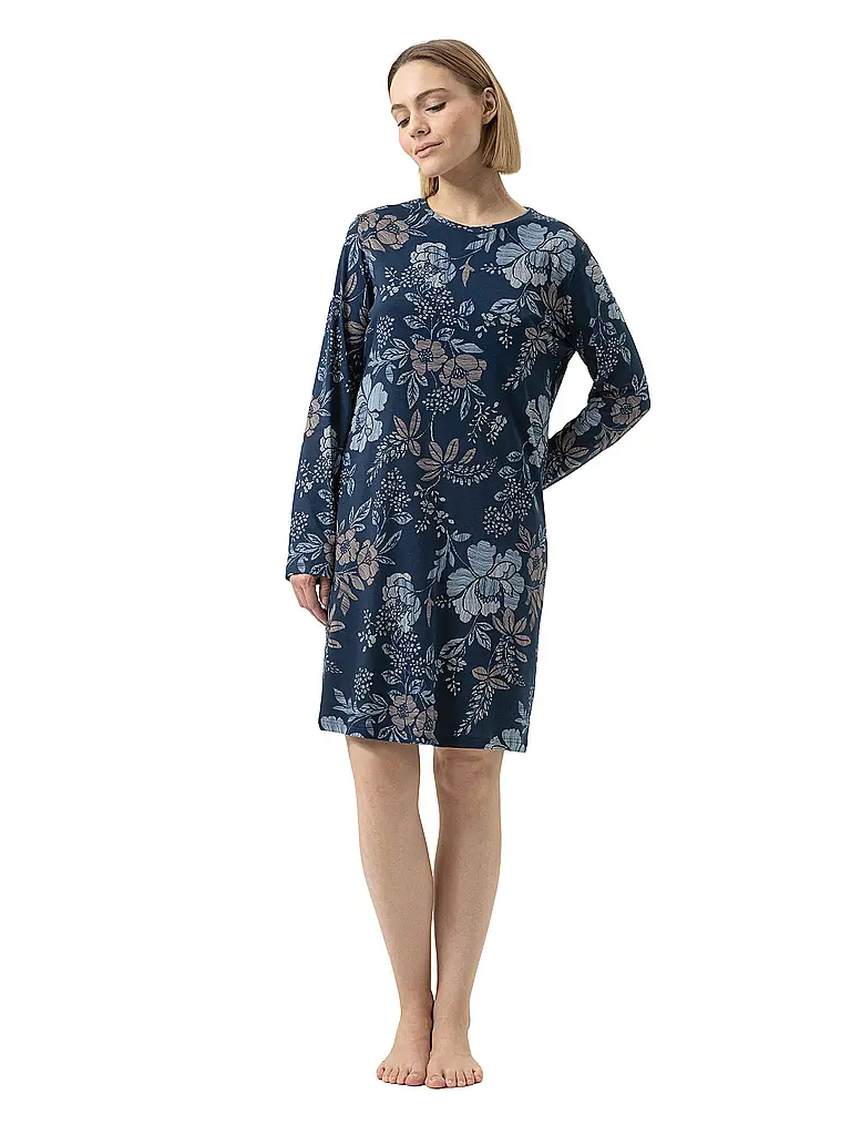 MEY | Camisón - Camisola NOSTALGIA | Azul oscuro