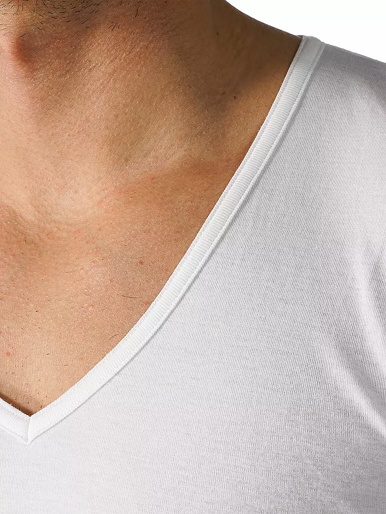 MEY | Camiseta CASUAL COTTON blanca | 