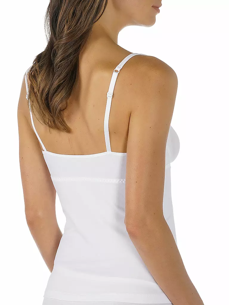 MEY | Camiseta con sujetador EMOTION blanca | Blanco