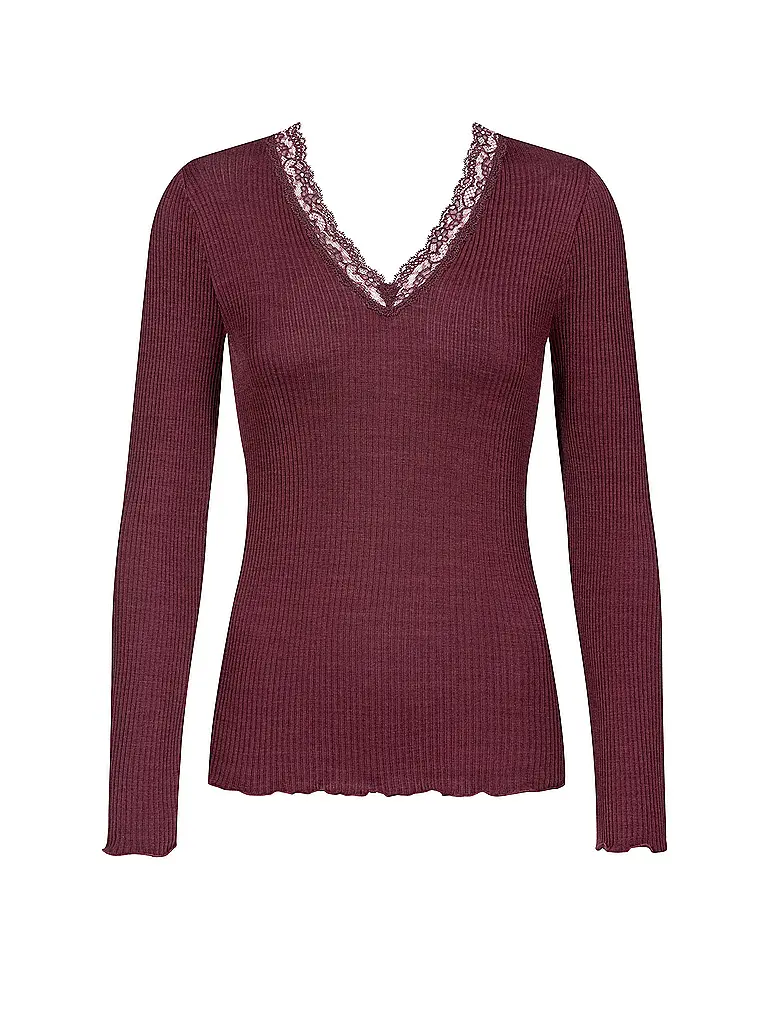 MEY | Camiseta de manga larga WOOL EXPRESSIVE | Baya