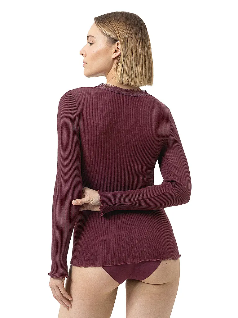 MEY | Camiseta de manga larga WOOL EXPRESSIVE | Baya
