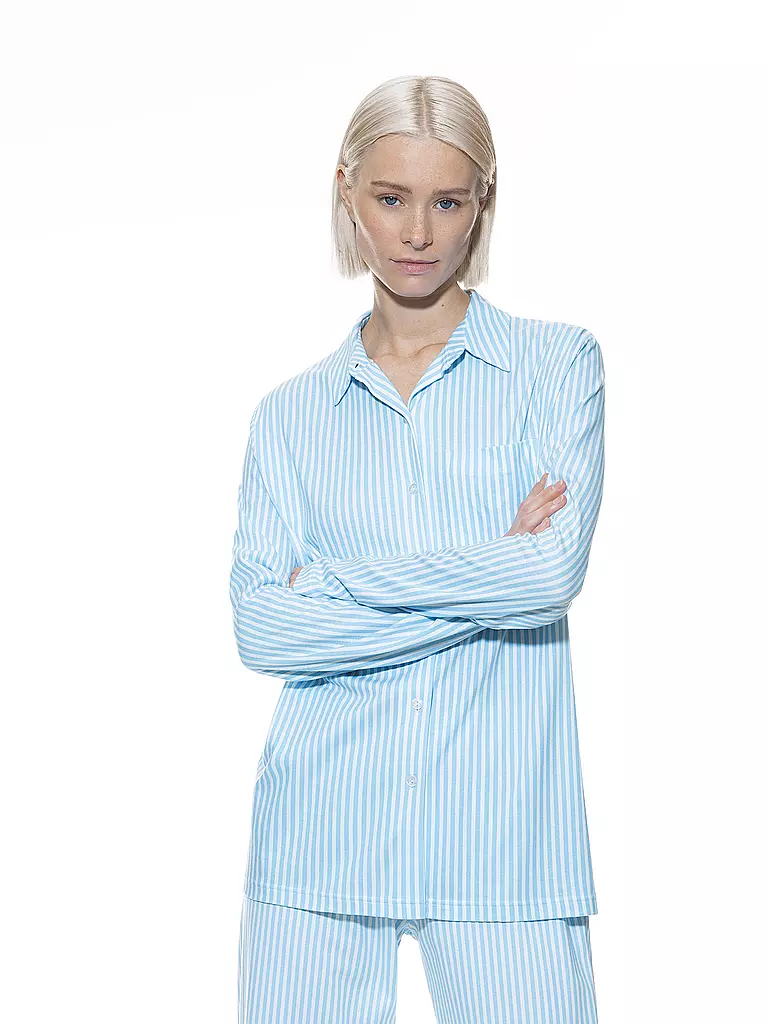 MEY | Camiseta de manga larga | Azul claro
