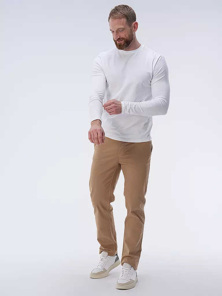 MEY | Camiseta de pijama de manga larga RELAX blanca | Blanco