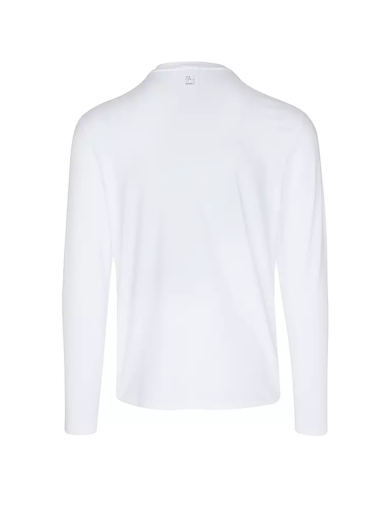 MEY | Camiseta de pijama de manga larga RELAX blanca | 