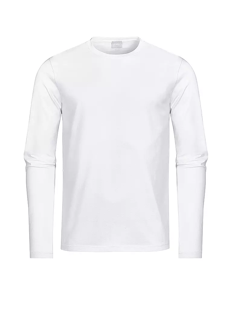 MEY | Camiseta de pijama de manga larga RELAX blanca | 