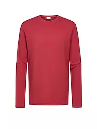 MEY | Camiseta de pijama de manga larga RELAX blanca | Rojo