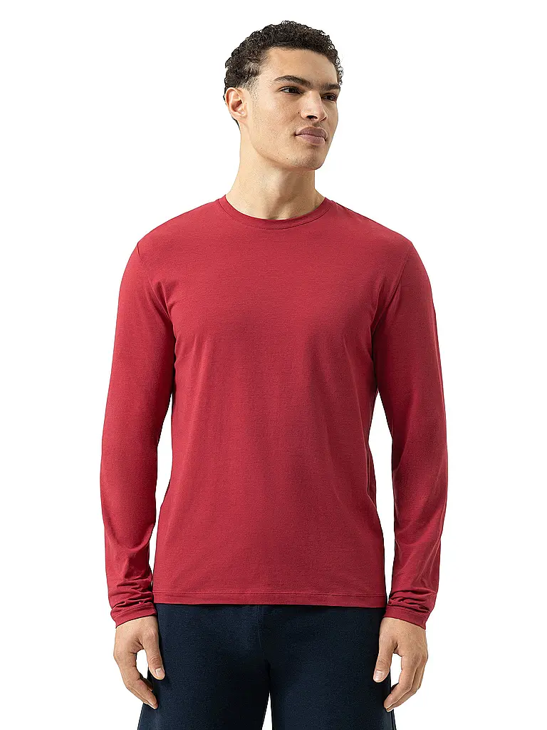 MEY | Camiseta de pijama de manga larga RELAX gala red | Rojo