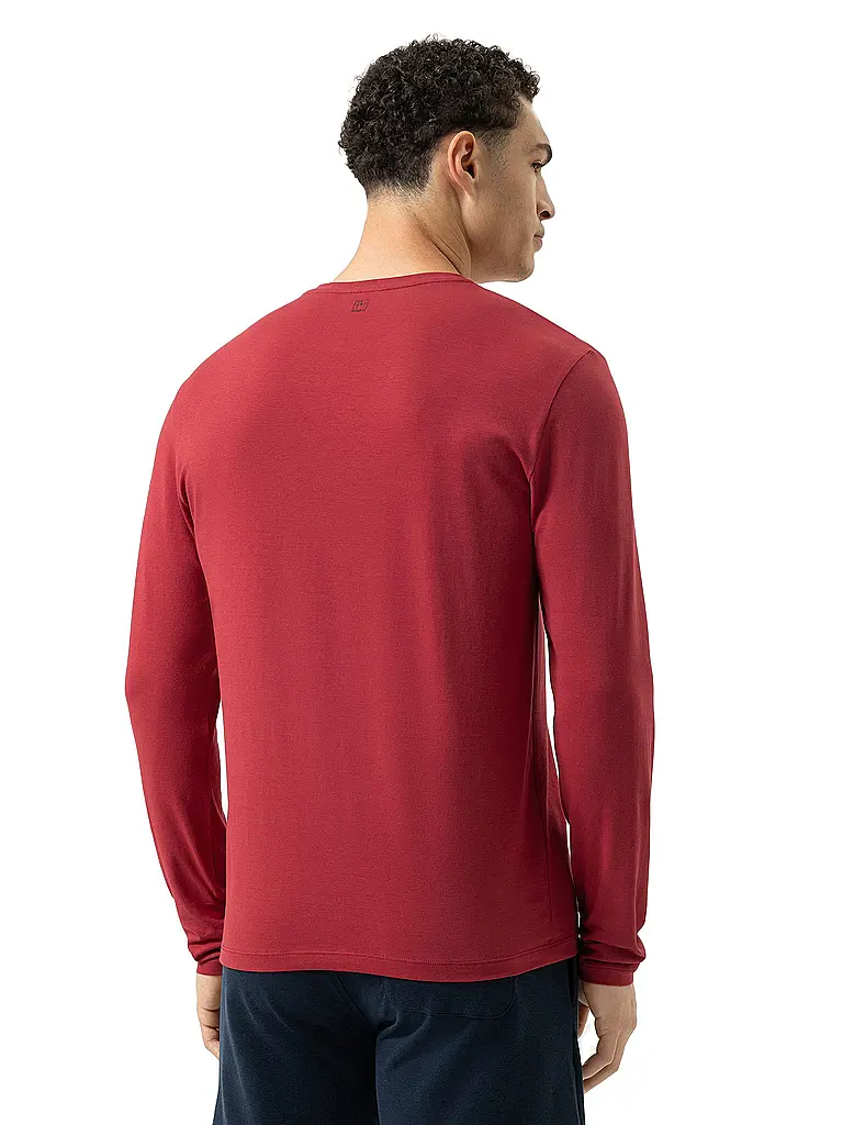 MEY | Camiseta de pijama de manga larga RELAX gala red | 