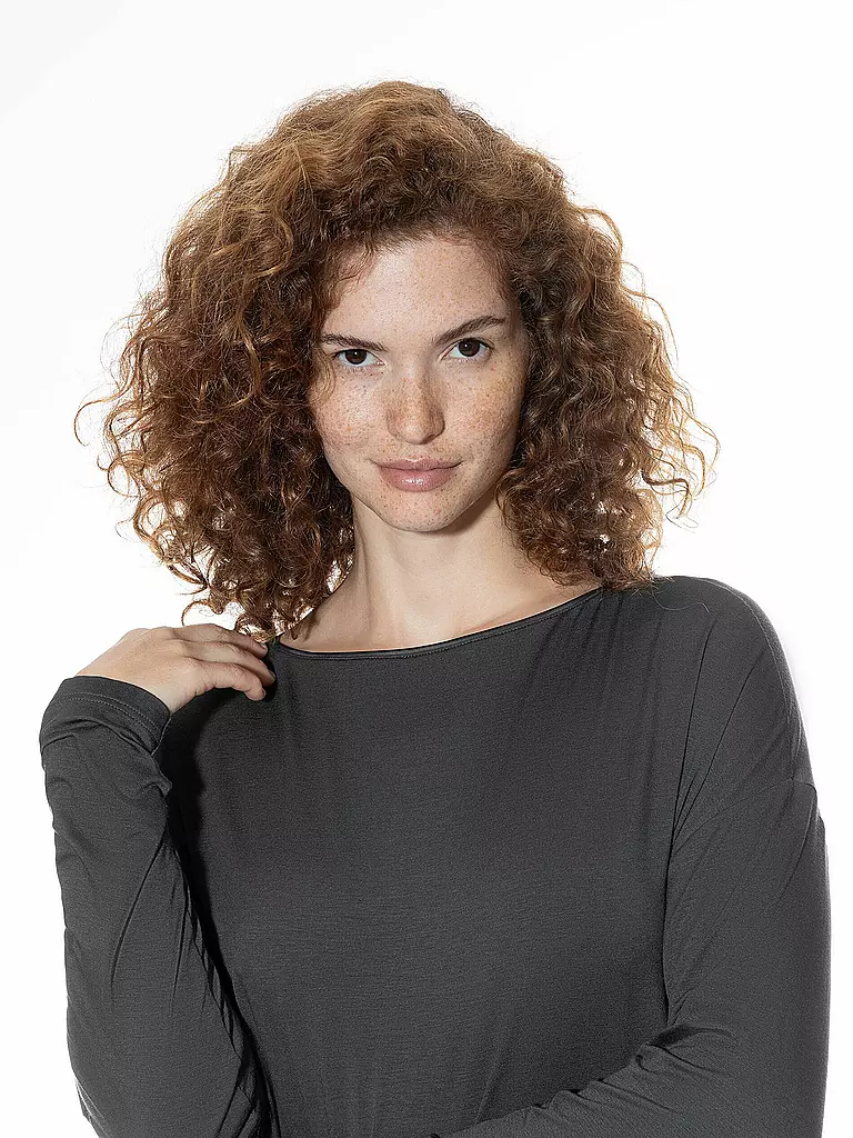MEY | Camiseta de pijama PURE CHIC gris tormenta | 