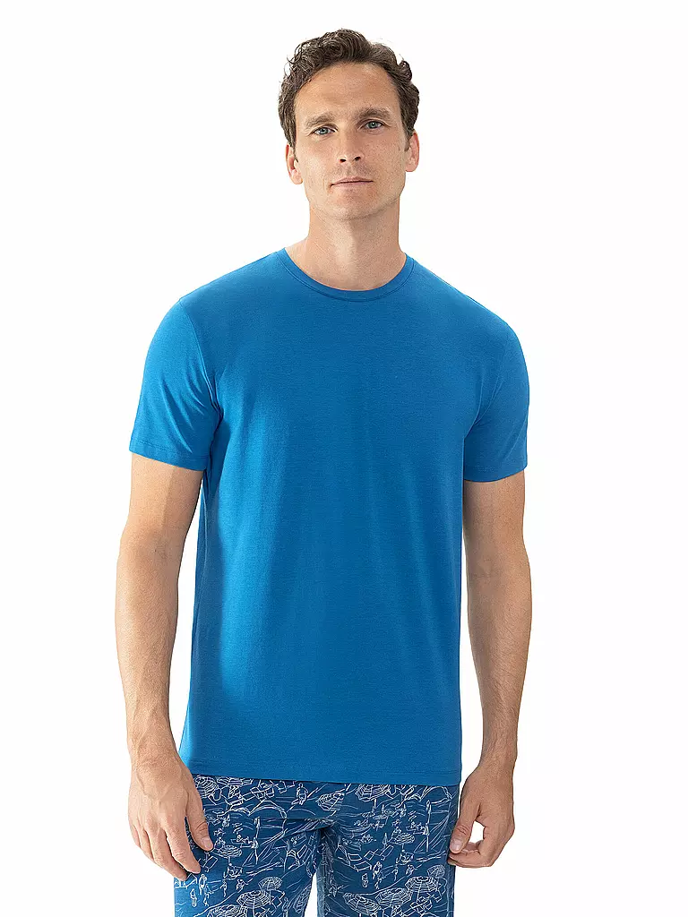 MEY | Camiseta de pijama RELAX azul mar | Azul