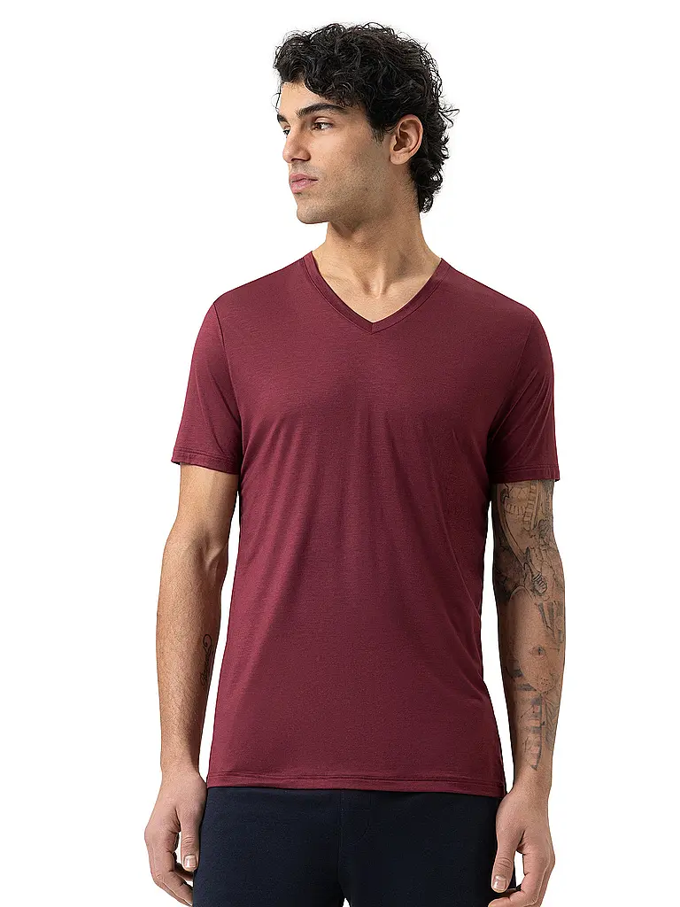 MEY | Camiseta de pijama SELECTION rojo imperial | Rojo oscuro