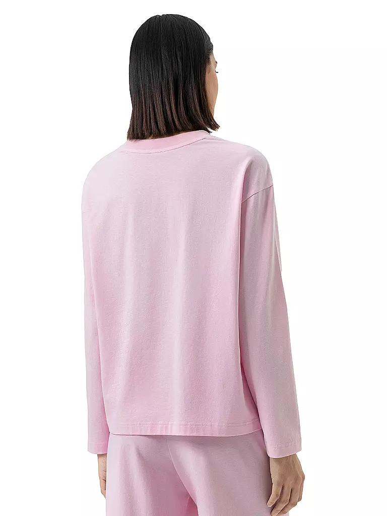 MEY | Camiseta de pijama SOLID LOVE rosa suave | 