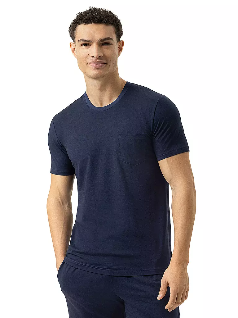 MEY | Camiseta de pijama | Azul oscuro