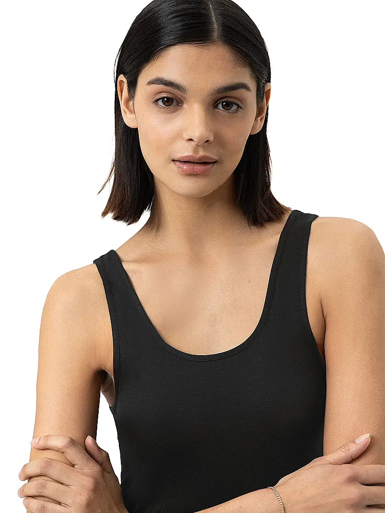 MEY | Camiseta de tirantes MODAL PURE negra | Negro