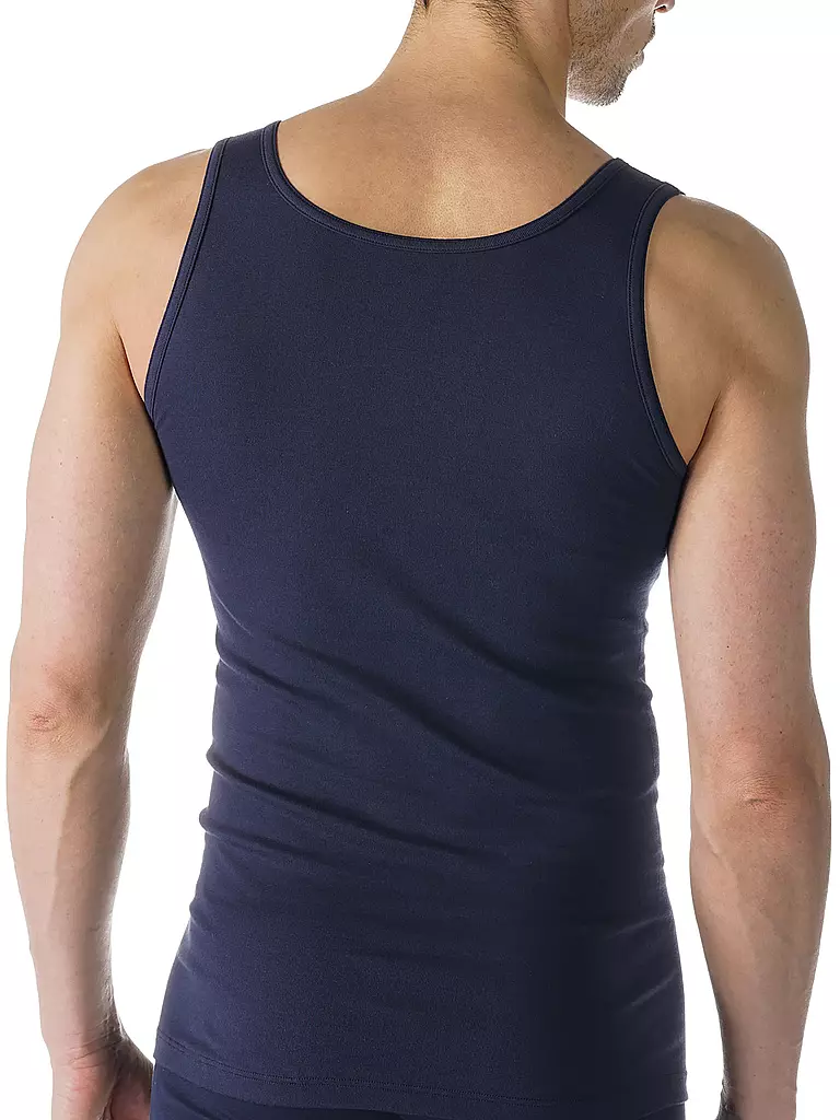 MEY | Camiseta deportiva casual de algodón azul yate | 