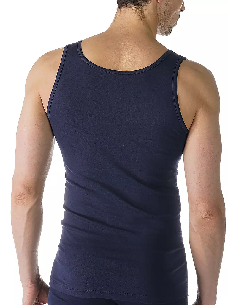 MEY | Camiseta deportiva casual de algodón azul yate | 