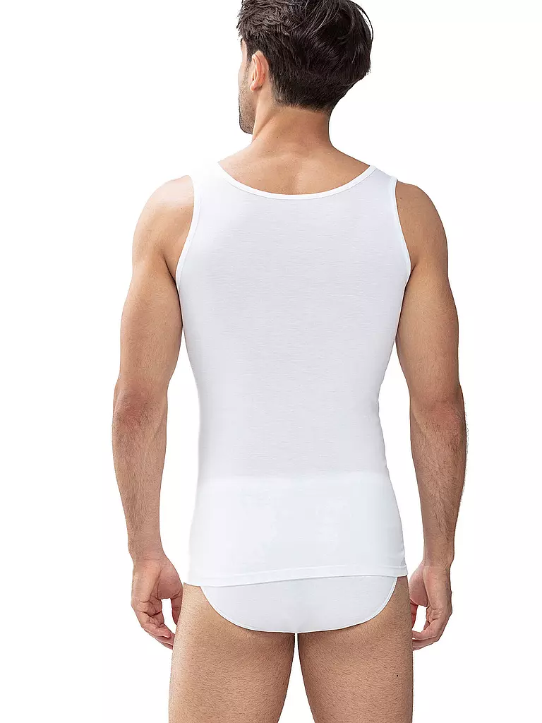 MEY | Camiseta deportiva casual de algodón blanca | 
