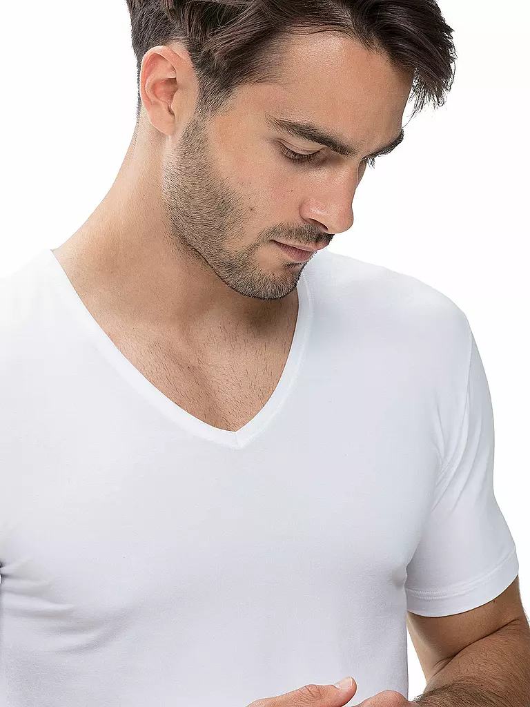 MEY | Camiseta DRY COTTON blanca | 