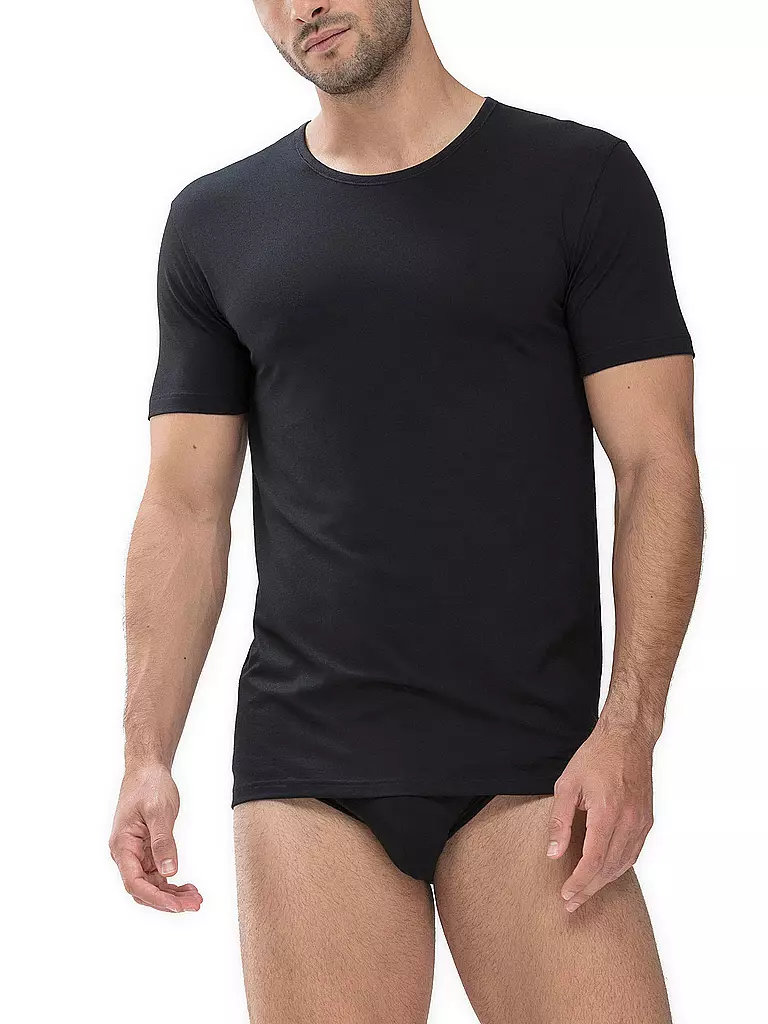 MEY | Camiseta DRY COTTON negra | Negro