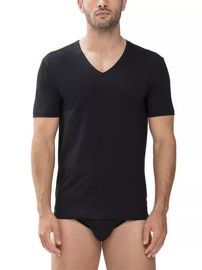 MEY | Camiseta DRY COTTON negra | Negro