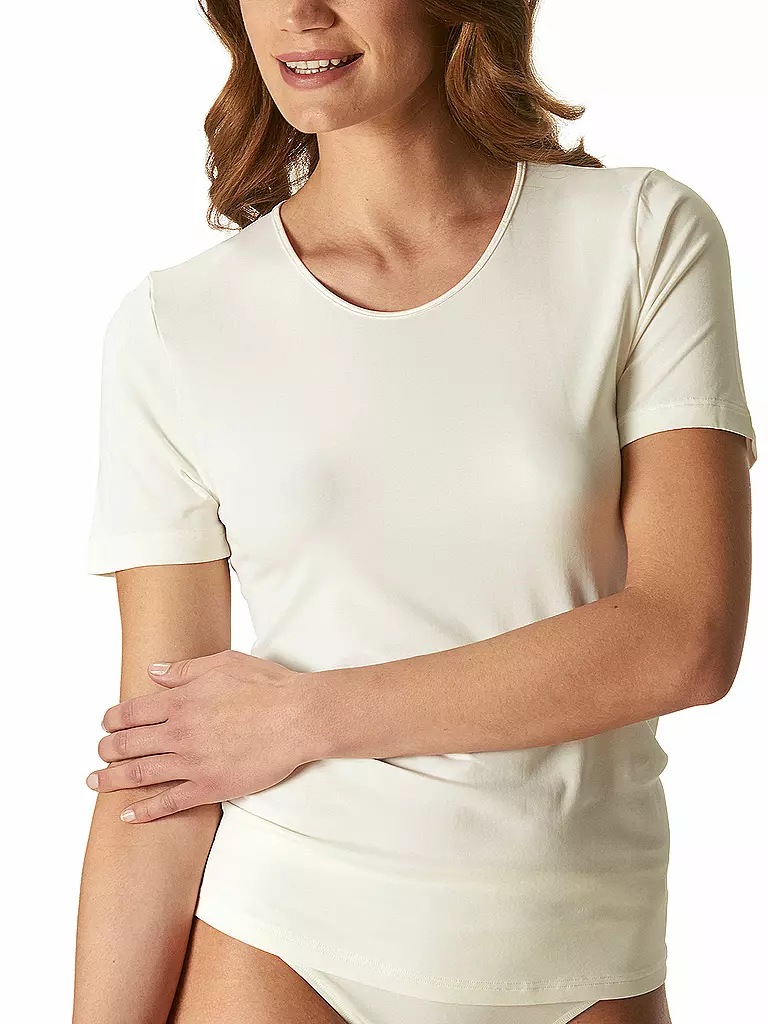 MEY | Camiseta EMOTION champán | Crema