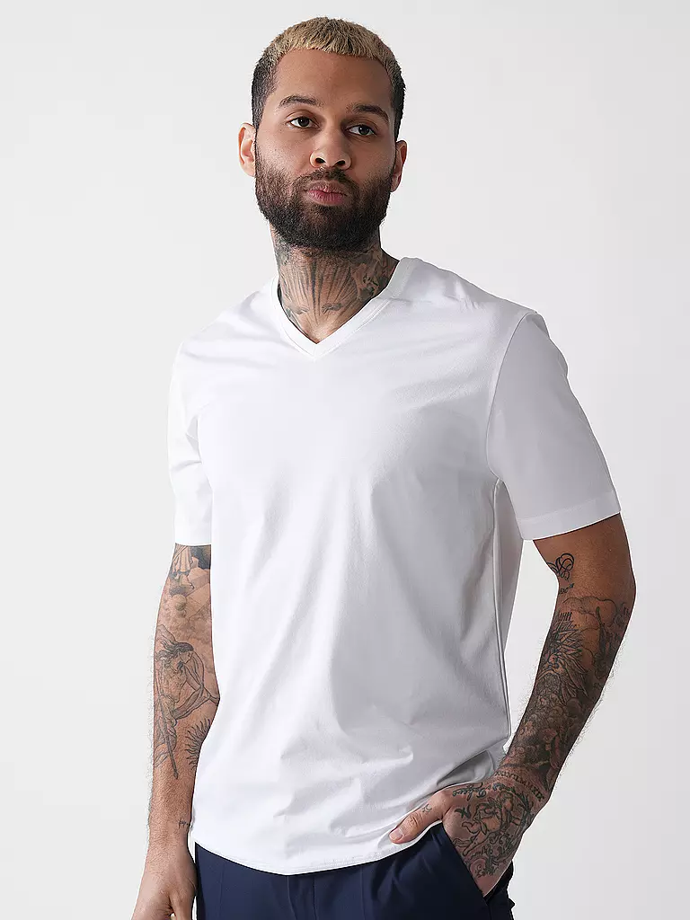 MEY | Camiseta Loungewear | Blanco