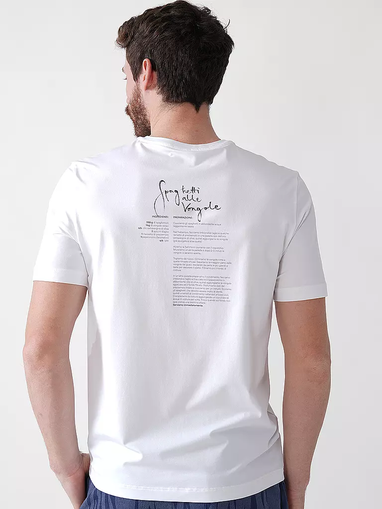 MEY | Camiseta Loungewear | Blanco