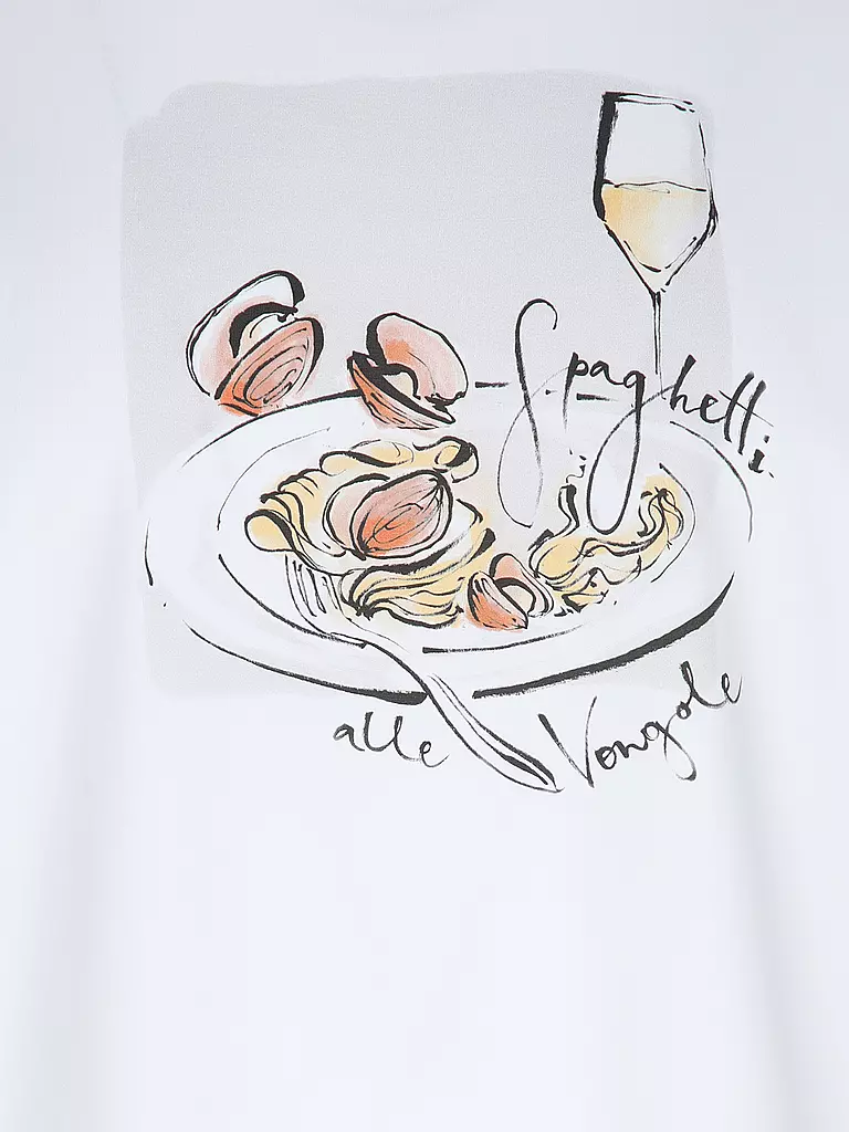 MEY | Camiseta Loungewear | Blanco