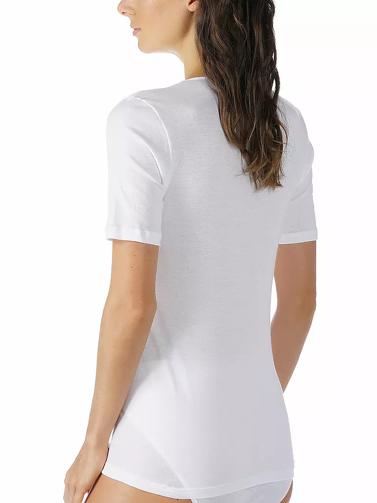 MEY | Camiseta NOBLESSE blanca | 