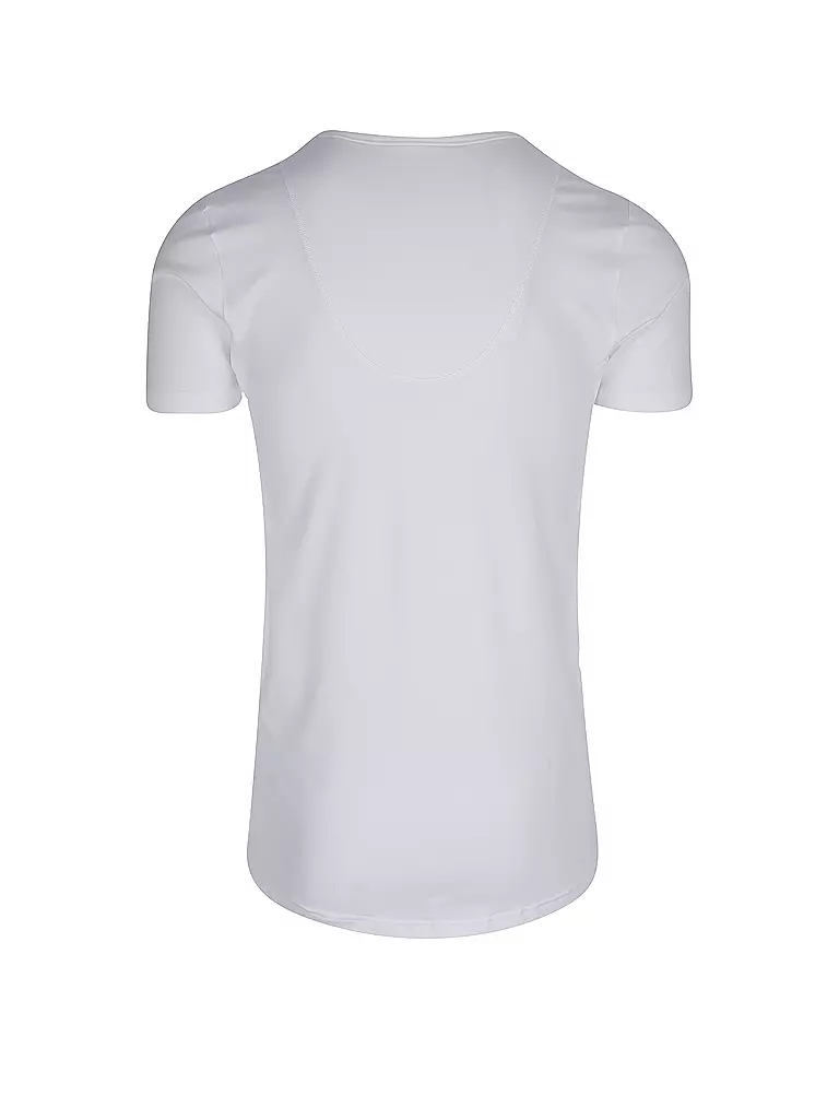 MEY | Camiseta Slim Fit DRY COTTON blanca | 
