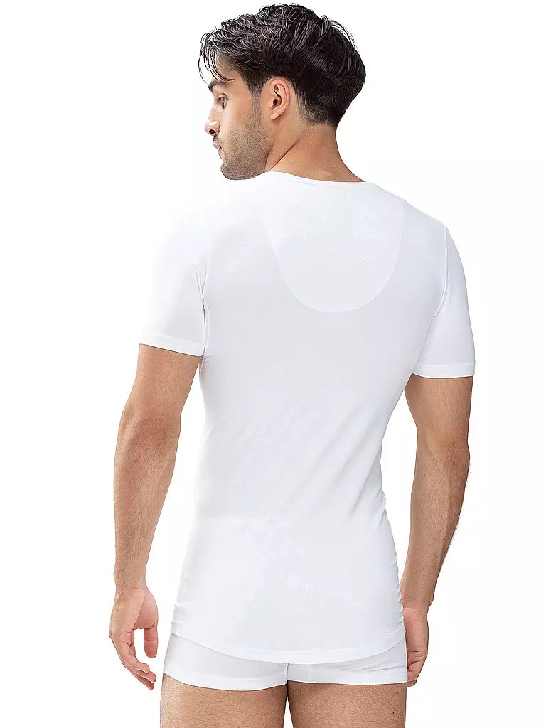 MEY | Camiseta Slim Fit DRY COTTON blanca | 