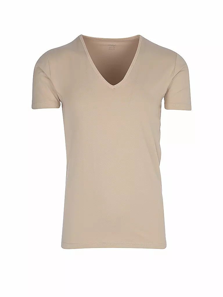 MEY | Camiseta Slim Fit DRY COTTON tono piel claro | Beige