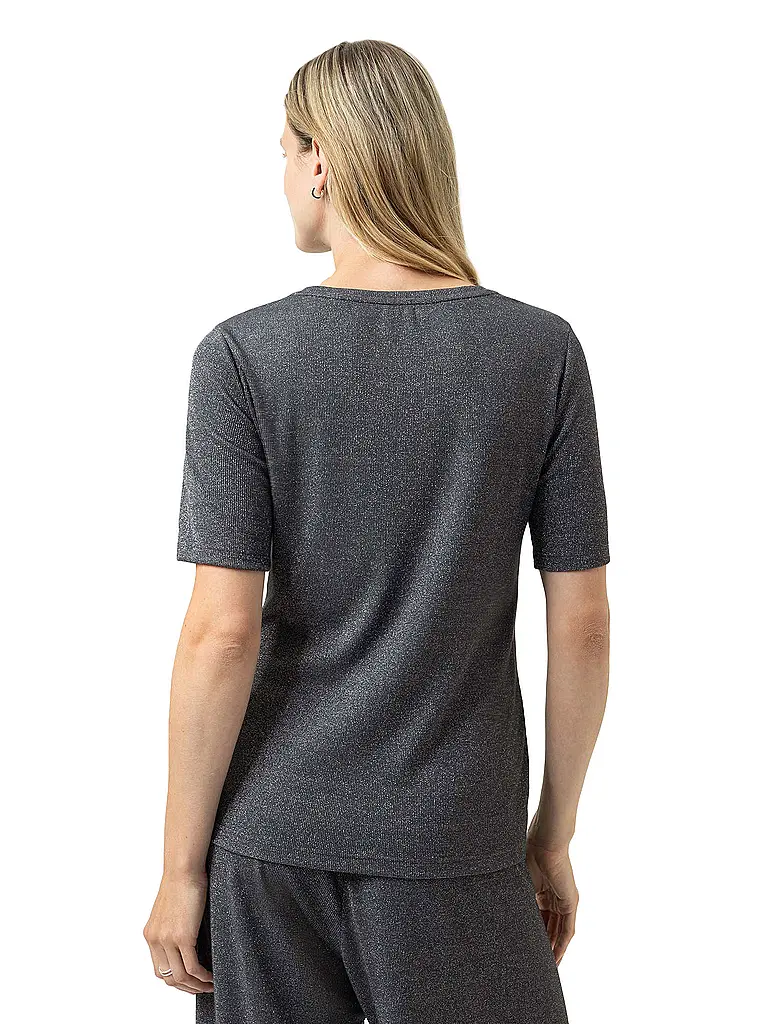 MEY | Camiseta SPARKLING RIB thunder grey | 