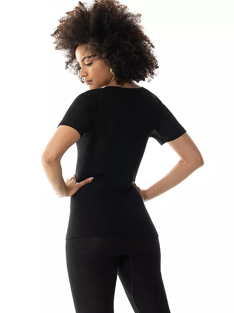 MEY | Camiseta WOOL LOVE negro | 